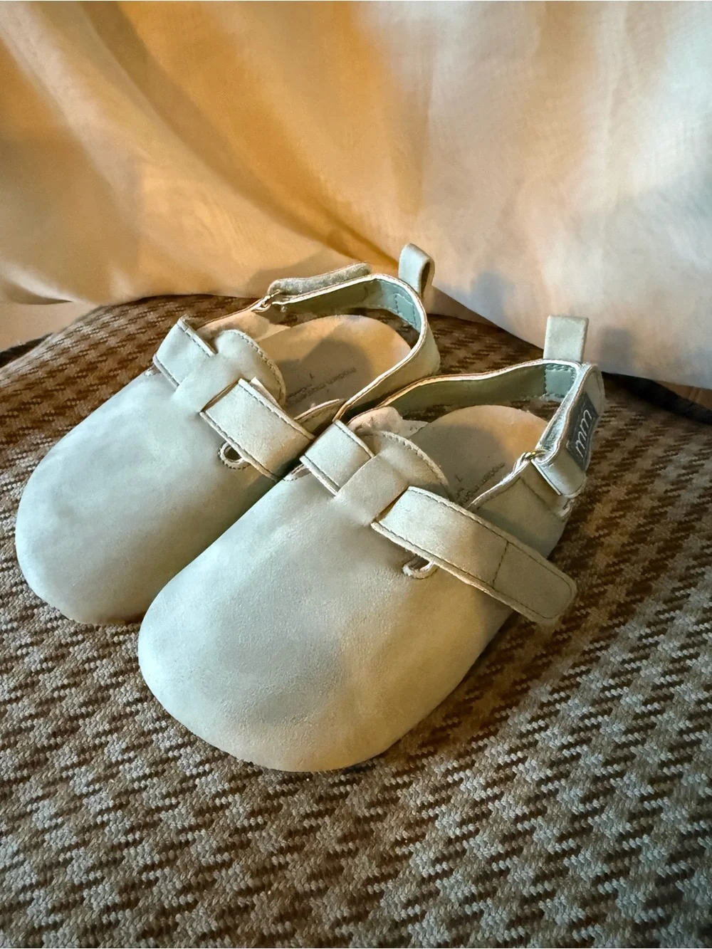 Children's Modern Moments Slip Ons in Light Green